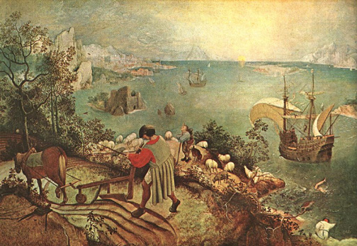 Peter Brueghel s Fall Of Icarus