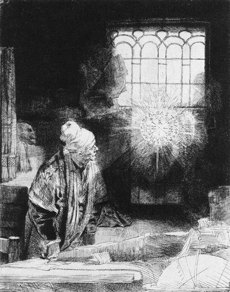 Faust Etching